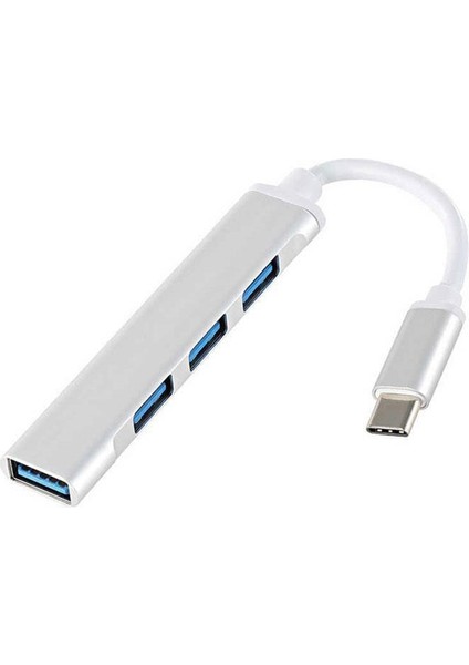 PrimeX Plus Px-Typ4 Macbook/asus/hp/lenovo 4 Port Type-C Usb3.0 Çoklayıcı