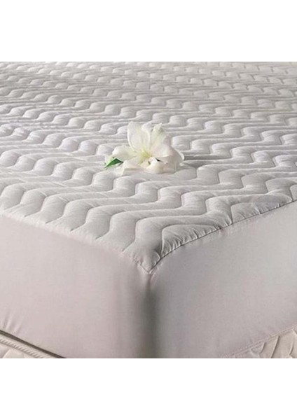 Kapitone Fitted Sıvı Geçirmez Battal Çift Kişilik Alez (200X200)