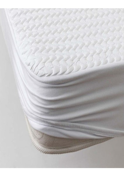 Kapitone Fitted Sıvı Geçirmez Battal Çift Kişilik Alez (200X200)