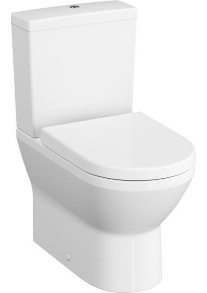 Integra Kanalsız Rimex Klozet+Vitra Duroplas Yavaş Kapak+Vitra Basmalı Iç Takım