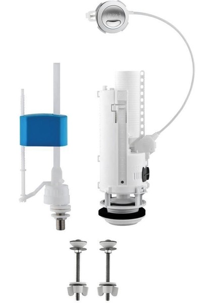 Integra Kanalsız Rimex Klozet+Vitra Duroplas Yavaş Kapak+Vitra Basmalı Iç Takım