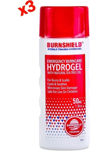 Burnshıeld 50 ml Yanık Jeli (3 Lü Paket)