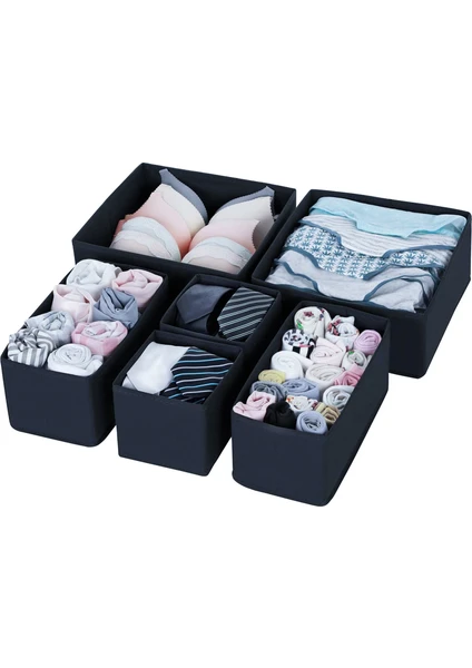 Rek Home 6'lı Çekmece Içi Düzenleyici Organizer Set