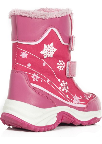 Kız Çocuk Kar Botu Trekking Kaymaz Taban Ren modelleri