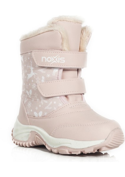 Kız Çocuk Kar Botu Trekking Kaymaz Taban Ren