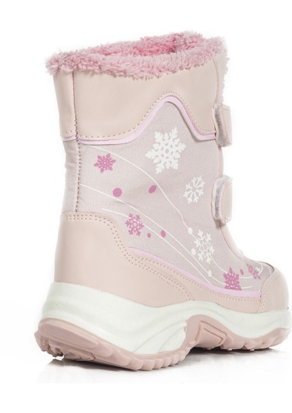 Kız Çocuk Kar Botu Trekking Kaymaz Taban Ren modelleri