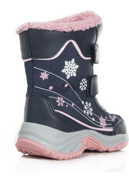 Kız Çocuk Kar Botu Trekking Kaymaz Taban Ren modelleri