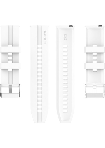 puluz Huawei Izle Gt 3 46Mm / Gt Runner Için Silikon Kordonlu Saat Beyaz (Yurt Dışından) fiyatları