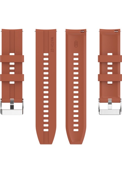 puluz Huawei Watch Gt 3 42Mm Için Silikon Kordonlu Saat Cabernet Turuncu (Yurt Dışından) fiyatları