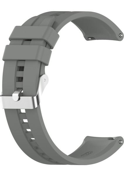 puluz Huawei Watch Gt 3 42Mm Için Silikon Kordonlu Saat Gri (Yurt Dışından)