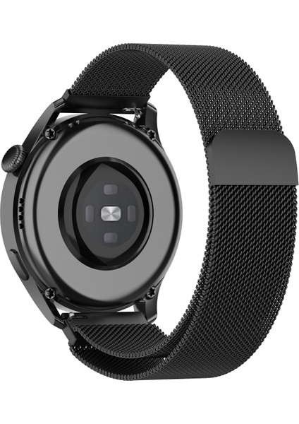 puluz Huawei Watch Gt 3 46Mm/Gt Runner Için Metal Kordonlu Saat - Siyah (Yurt Dışından) fırsatları