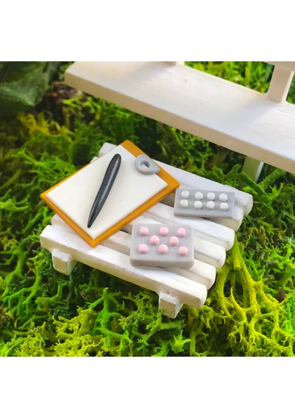 Kişiye Özel Cute Serisi Buxus Bonsai Doktorlar Için 3 modelleri