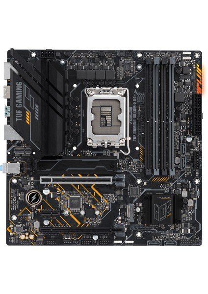 Tuf Gamıng B660M-E D4 Intel B660 Lga1700 DDR4 5333 Dp Hdmı Çift M2 Usb3.2 Aura Rgb Matx (Tuf Gamıng B660M-E D4) Anakart