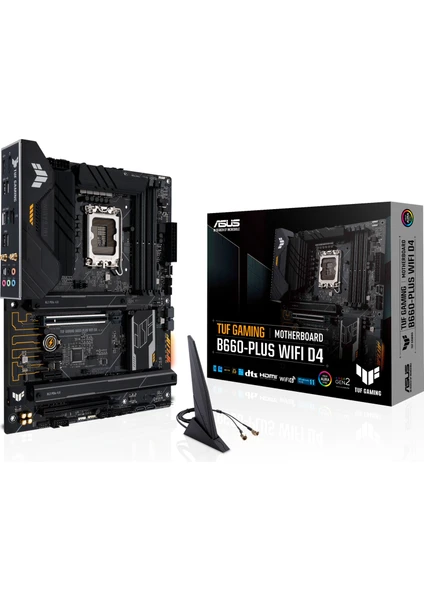 TUF GAMING B660-PLUS WIFI D4 Intel B660 5333 DDR4 LGA1700 ATX (TUF GAMING B660-PLUS WIFI D4) Anakart