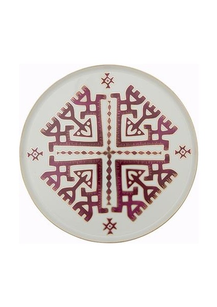 Alm Arabesque Ds. 6 Düz Tabak