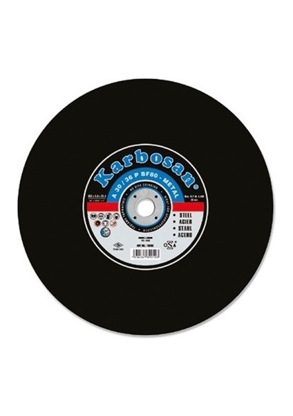 300 x 3.0 x 25,4 cm Metal Kesme Taşı 10 Adet