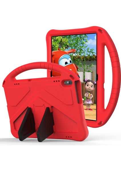 Lenovo P10 Tb X705F / L Düz Kılıf Kırmızı (Yurt Dışından)