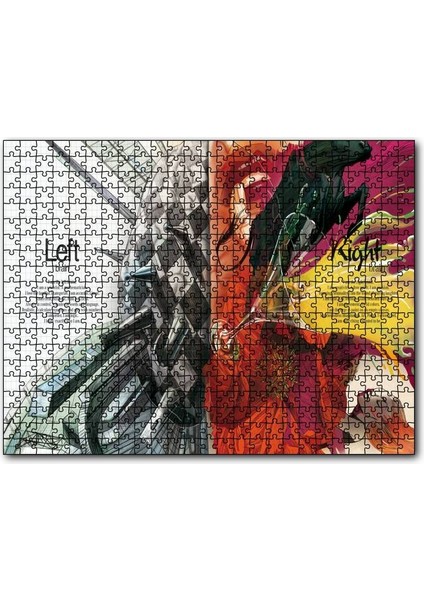 Beynin Iki Yarısı Neler Yapar 120 Parça Puzzle Yapboz Mdf (Ahşap)