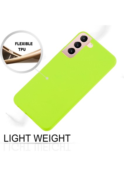 Tpu Telefon Kılıfı Samsung Galaxy S22 5g Floresan Yeşil fırsatları