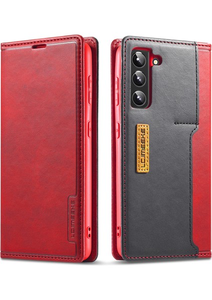 Lc.imeeke LC-001 Serisi Kılıf Samsung Galaxy S22 5g Kırmızı fiyatları