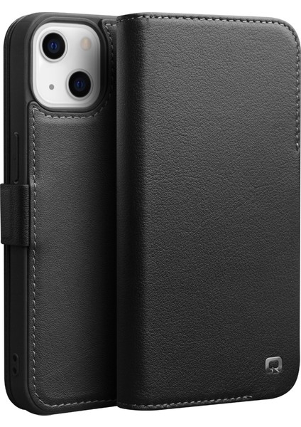 Manyetik Toka Pu Kılıf iphone 13 Mini Siyah