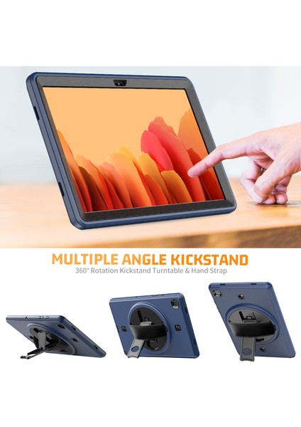 Samsung Galaxy Tab A7 10.4 T500 / T505 Için Tablet Kılıfı Lacivert fırsatları