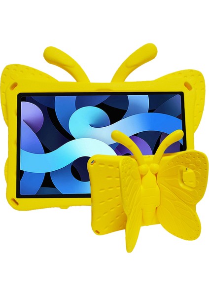 Galaxy Tab Için Kelebek Eva Kılıfı A7 10.4 2020 T500 / T505 Sarı