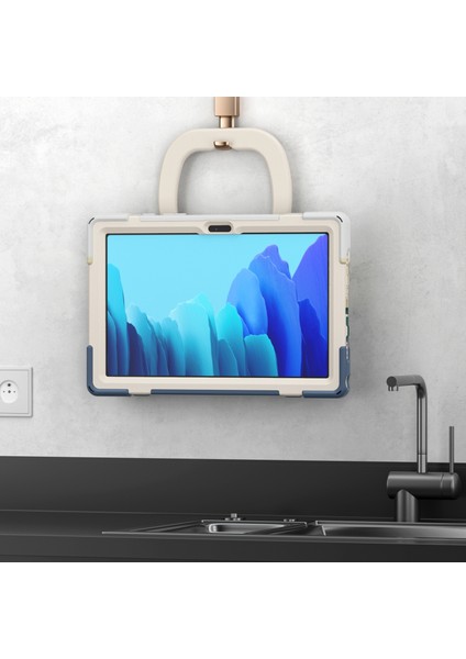 Samsung Galaxy Tab A7 10.4 (2020) T500 / T505 Kılıfı Renkli Yeşil fırsatları