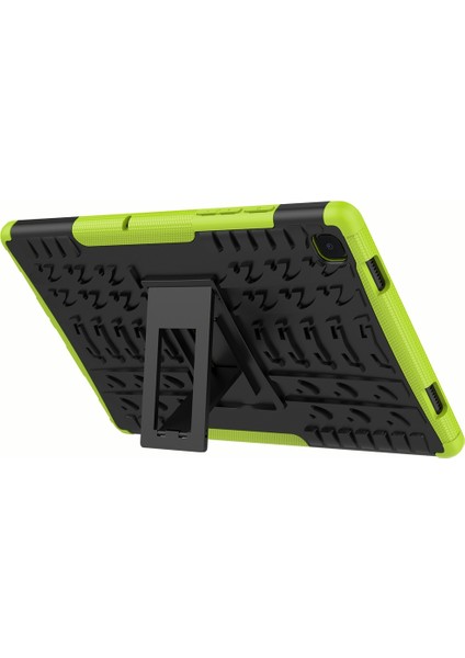 Samsung Galaxy Tab A7 (2020) T500 / T505 Lastik Doku Kılıfı Yeşil