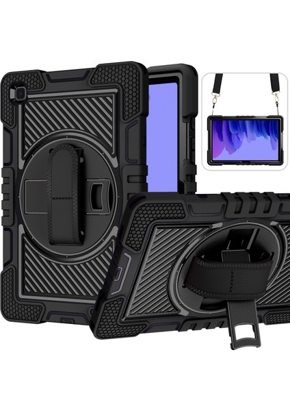 Silikon + Pc Kılıf Samsung Galaxy Tab A7 10.4 (2020) T500 / T505 Siyah