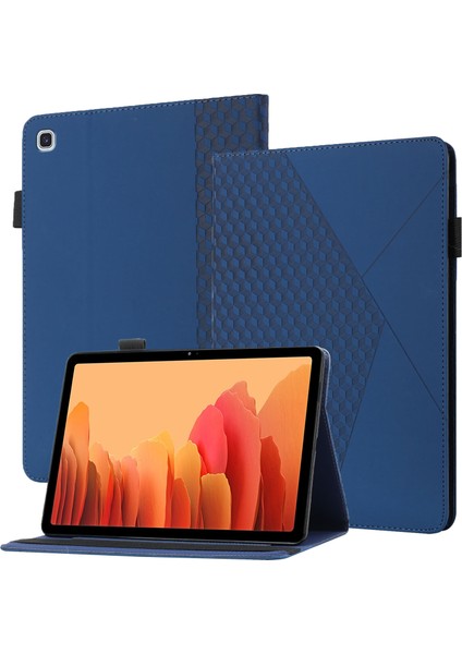 Rhombus Kılıf Samsung Galaxy Tab A7 10.4 2020 T500 / T505 Kraliyet Mavisi(Yurt Dışından)