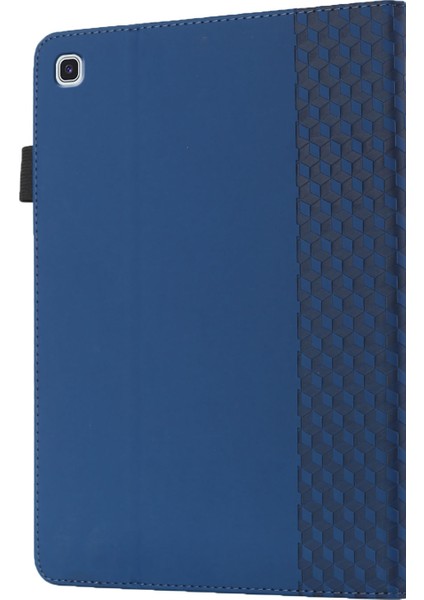 Rhombus Kılıf Samsung Galaxy Tab A7 10.4 2020 T500 / T505 Kraliyet Mavisi(Yurt Dışından)