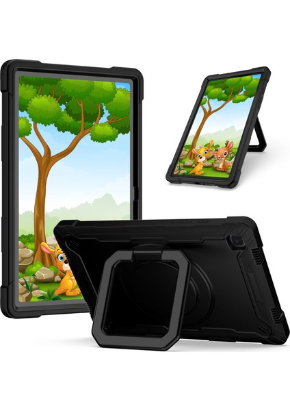 Samsung Galaxy Tab A7 10.4 (2020) T500 / T505 Pc Kılıfı Siyah