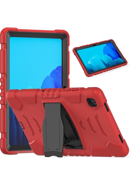 Samsung Galaxy Tab A7 T500 Pc + Silikon Kılıf Kırmızı + Siyah fiyatları