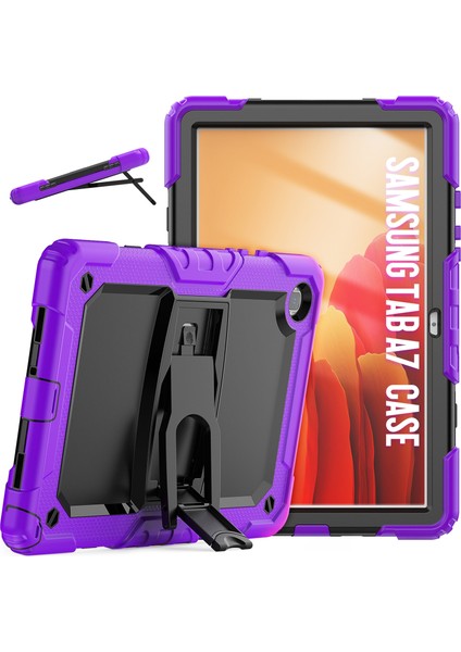 Silikon Pc Tablet Kılıf Samsung Galaxy Tab A7 2020 T500 Için Mor(Yurt Dışından)