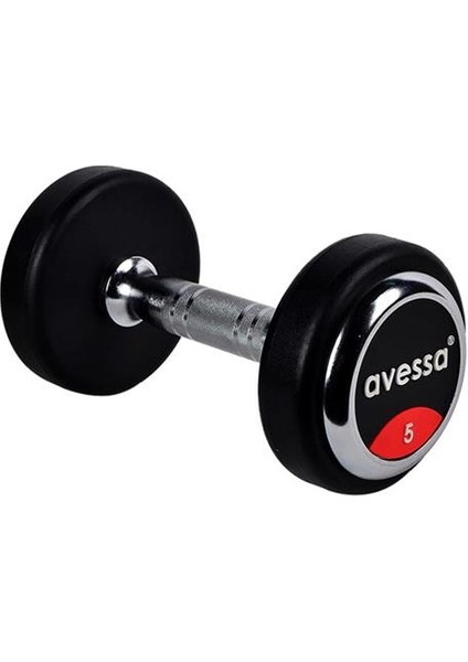 5 kg Olimpik Dambıl Kauçuk Kaplı Salon Tipi Dambıl
