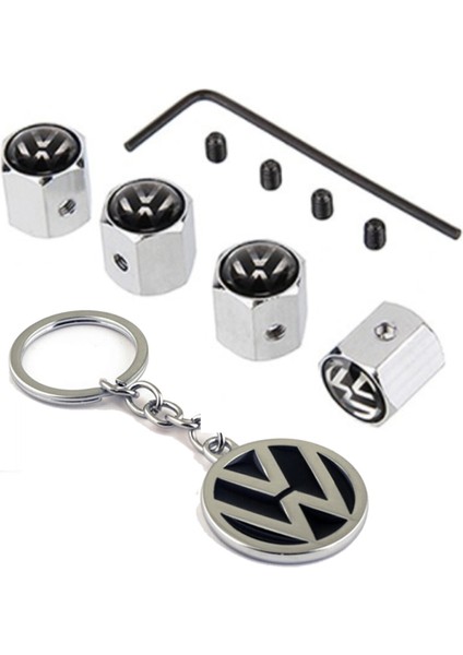 Volkswagen Sibop Kapağı Krom Alyanlı Model ve Mineli Anahtarlık