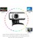 Hd Zoom Web Kamerası Mikrofonlu USB 2.0 Web Kamerası Mikrofon Web Kamerası Içın Esnek Dönebilen Tasarım Web Kamerası Masaüstü Dizüstü Bilgisayarı Içın (Yurt Dışından) 2