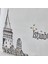 Galata Siyah Nakışlı Çift Kişilik %100 Pamuk Nevresim Takımı 5