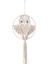 El Dokuması Baykuşlu Dreamcatcher - Beyaz (Yurt Dışından) 1