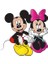 Atalya Reklam Mickey & Minie Mouse Çocuk Odası Duvar Sticker 50X50 cm 1