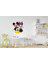 Atalya Reklam Mickey & Minie Mouse Çocuk Odası Duvar Sticker 50X50 cm 2