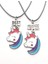 Gülümseyen Unicornlar Arkadaşlık Bff Best Friends Kolyesi 1