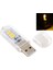 3W 3leds 5V 80LM USB LED Kitap Gece Işığı Sıcak Işık (Yurt Dışından) 2