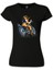 Lordd T-Shirt Motosiklet - Biker Girl Siyah Bayan Tshirt 1