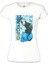 Lordd T-Shirt Kara Kedi Beyaz Bayan Tshirt 1