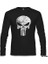 Lordd T-Shirt Punisher Siyah Erkek Sweatshirt 2