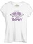 Lordd T-Shirt Yoga - Lotus Namaste Beyaz Bayan Tshirt 1