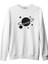 Lordd T-Shirt Saturn Iv Logo Beyaz Erkek Kalın Sweatshirt 1