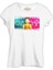 Lordd T-Shirt Squid Game - Red Light Green Light Beyaz Bayan Tshirt 1